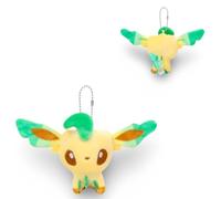 Pokemon | Plush Keyring/Bag Charm Figure | 15+ Years | Leafeon