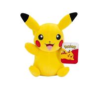 Pokémon Pokemon Plush Pikachu - 20 cm High - Yellow/Red - Official Plush Toy for Children 2+ Years