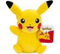 Pokemon Plush Pikachu - 20 cm High - Yellow/Red - Official Pokémon Plush Toy for Children 2+ Years