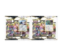 Pokémon POK80685-D12 TCG: Sword & Shield 2 Rebel Clash 3-Pack Blister (one at Random), Multi, 173-80685