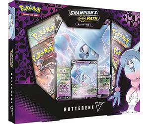 Pokémon POK80774 TCG: Champion's Path Hatterene V Box, Multicolor