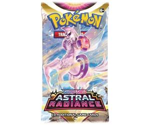 Pokémon POK86023 Pokemon-Sword & Shield 10 Astral Radiance-Booster Pack, Multi-Coloured