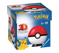 Pokemon Pokeball - 3D Jigsaw Puzzle Ball for Kids Age 6 Years Up - 54 Pieces