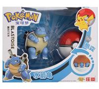 Pokemon | Pokeball Articulated Collectable Figure | 15+ Years | Box Style 1 | Blastoise