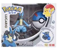 Pokemon | Pokeball Articulated Collectable Figure | 15+ Years | Box Style 1 | Lucario