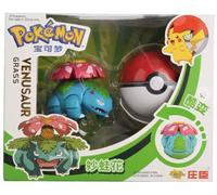 Pokemon | Pokeball Articulated Collectable Figure | 15+ Years | Box Style 1 | Venusaur