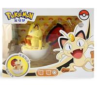 Pokemon | Pokeball Articulated Collectable Figure | 15+ Years | Box Style 5 | Meowth