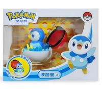 Pokemon | Pokeball Articulated Collectable Figure | 15+ Years | Box Style 5 | Piplup