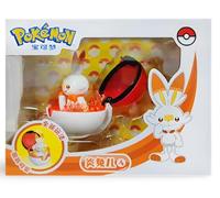 Pokemon | Pokeball Articulated Collectable Figure | 15+ Years | Box Style 5 | Scorbunny