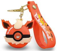 Pokemon | Pokeball Keyring/Bag Charm Figure | 15+ Years | Flareon
