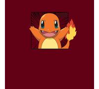 Pokémon Pokédex Charmander #0004 Hoodie - Burgundy - S