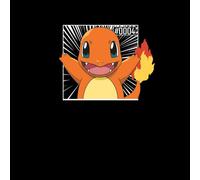 Pokémon Pokédex Charmander #0004 Men's T-Shirt - Black - XXL