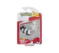 Pokémon Pokemon 5 and 8 cm Battle Figure 2-Pack Galarian Zigzagoon & Togetic - Toy Figure for Kids 4+ - Official Product for Children
