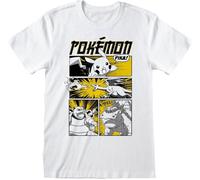 Pokémon Pokemon - Anime Style Cover T-Shirt White
