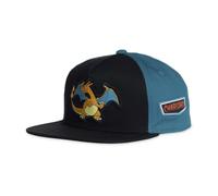 Pokemon Pokémon Center: Charizard Black & Turquoise Hat (One Size-Adult), Multi, One size