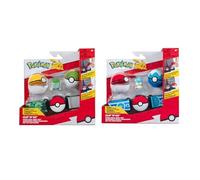 Pokemon Pokémon Clip 'N' Go Belt Set - Quaxly & Bulbasaur - Official Playset for Children 4+