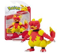 Pokémon Pokemon Figures Magmar - 8 cm Combat Figures - New 2023 - Officially Licensed Pokemon Toy