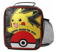 PoKéMoN Pokemon Lunch Bag Insulated Pikachu Pokeball Water Bottle Holder School Lunch Trip Holidays Gift for Boys and Girls (Poke-001)