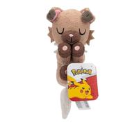 Pokémon Pokemon Plush 12 cm Sleeping Rockruff - Brown/White - Official Stuffed Toy for Children 2+ Years