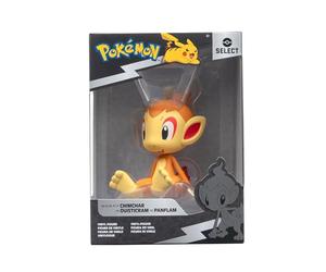 Pokémon Pokemon Select Vinyl Figure 10 cm Chimchae PKW3909 - Brown - Official Toy Figure and Collectible for Children 4+