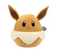 Pokémon Pokemon Squishmallows - 50 cm Eevee - 20 inch Brown/White Stuffed Plush Toy - Official Toy for Children 2+ Years.