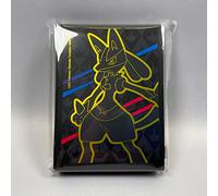 PoKéMoN Pokemon Trading Card Game Crown Zenith Elite Trainer Box Exclusive Lucario Sleeves 65 Count (158-85147B)