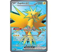 Pokemon - Pokemon - Zapdos ex 192/165 + That Chunky Yellow Mouse Protective Pouch