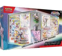 Pokémon: Premium Collection with Prismatic Evolutions Expansion Figurine (Two Special Embossed Holographic Cards, 11 Prismatic Evolutions Booster Packs and More)
