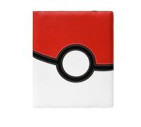Ultra Pro E-85316 Pokemon Ultra Pro-9-Pocket Premium PRO Binder Poke Ball, Red/White