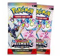 Pokemon Prismatic Evolutions Booster Pack* 2 English Language (10cards/Pack) | Size: 2 Pack Pokemon Multicolor 2 Pack