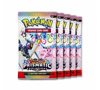 Pokemon Prismatic Evolutions Booster Pack * 5 English Language (10 cards/Pack) | Size: 5 Pack Pokemon Multicolor 5 Pack