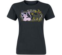 Pokémon Psiana & Nachtara - My two sides T-Shirt black XXL