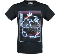 Pokémon Psyduck - Neon T-Shirt black XL