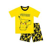 Pokémon Pyjamas Boys Pikachu Short Pyjama Set Yellow 12-13 Years (pmpj2111)