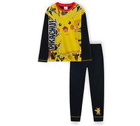 Pokemon Pyjamas for Boys & Teenagers Long PJs Set Soft Breathable Pikachu Nightwear Loungewear Comfy Jammies Sleepwear Anime Gifts for Boys