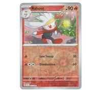 Pokemon - Raboot 027/142 - Stellar Crown Reverse Foil - Single Card