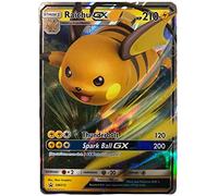 Pokemon - Raichu GX - SM213 - English - Promo + 1 x TitanCards Toploader