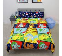 Retro Double Duvet Pokemon Multi Double