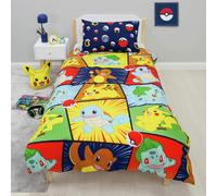 Pokémon Retro Blue Kids Bedding Set - Single