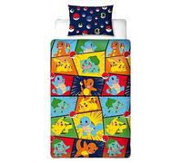 Pokemon Retro Single Duvet Bedding Set