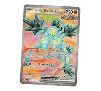 Pokemon - Sandy Shock ex 228/182 - Paradox Rift - Full Art - Ultra Rare - Single Card