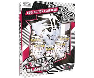 Pokémon: Scarlet and Purple Binder Collection - White Flame (Reshiram Binder and 5 Boosters) from the JCC Pokémon