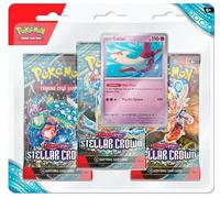 Pokemon TCG: Stellar Crown 3-Pack Type: Tinkaton