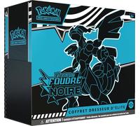 Pokémon : Scarlet & Purple Elite Trainer Set - Black Lightning - Pokémon TCG Zekrom (1 Fulguris Fully Illustrated Promo Card, 9 Boosters & Premium Game Accessories)