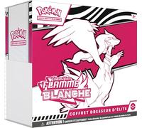 Pokémon: Scarlet & Purple Elite Trainer Set - White Flame - Reshiram (1 Fully Illustrated Boreas Promo Card, 9 Boosters & Premium Game Accessories)