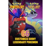 Pokémon Scarlet/Violet Customize Shiny Legendary Pokemon x66 - BillStore - GLOBAL