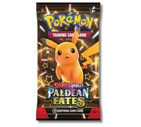 Pokemon Scarlet & Violet Paldean Fates Booster Pack | Various Artwork including Shiny Pikachu