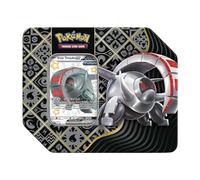 Pokemon Scarlet & Violet Paldean Fates Tin | Shiny Iron Treads ex