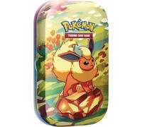 Pokémon : Scarlet & Violet-Prismatic Evolutions Mini Tin - Flareon - NEW SEALED