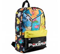 Pokémon School Backpack for Kids | Large Pokemon Rucksack with 1 Main Compartment & Front Pocket | Spacious School Bag with Adjustable Shoulder Straps | Backpack for School, Travel & Day Trips